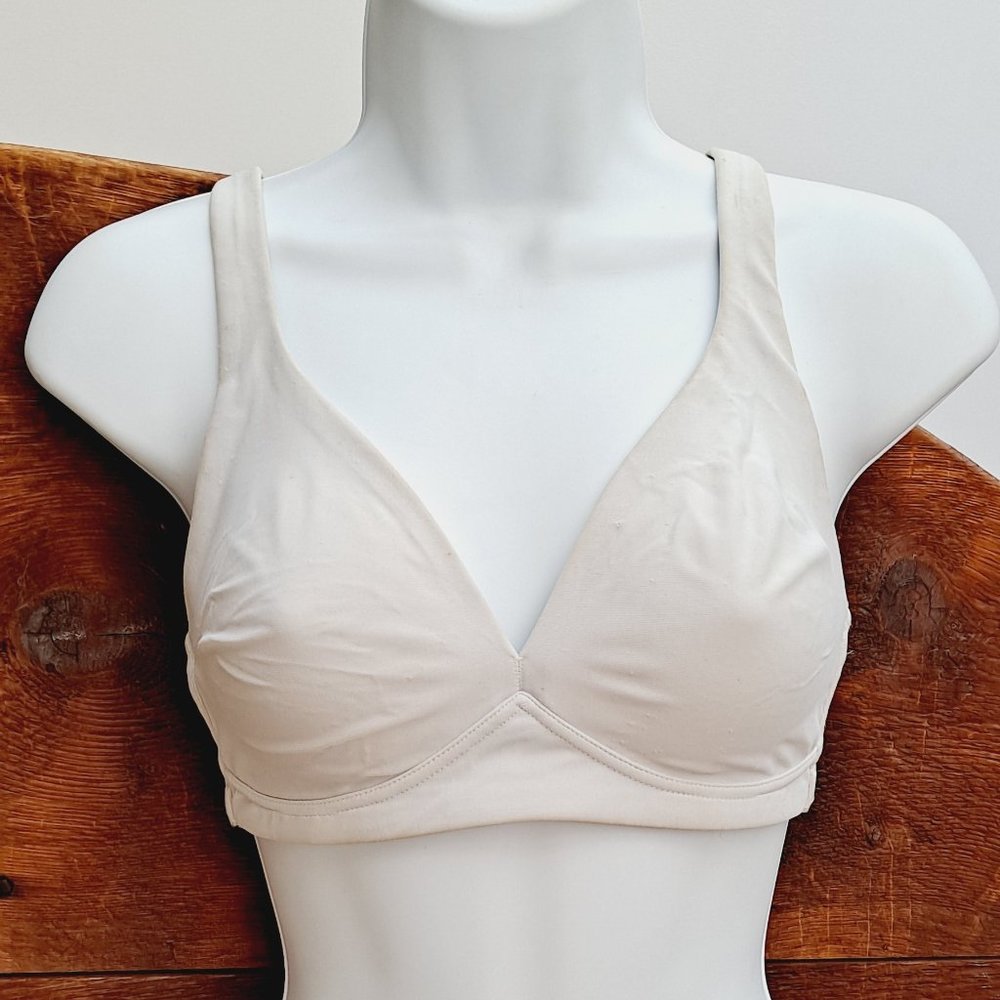 White Lilyette Basic Bra Vintage Full Coverage Li… - image 1